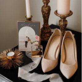 Tarjeta De Agradecimiento Moody Rose | Boda romántica de flores de primavera