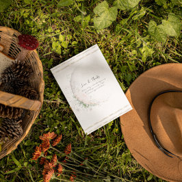 Tarjeta De Agradecimiento Moon Child | Boho Hippie Baby Shower