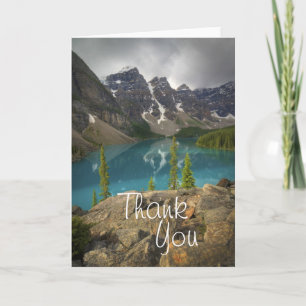 Tarjeta De Agradecimiento Moraine Lake Canada