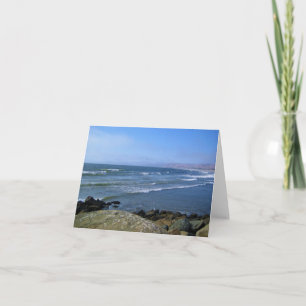 Tarjeta De Agradecimiento Morro Bay, California