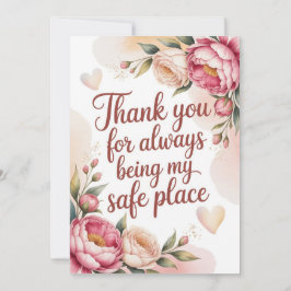 Tarjeta De Agradecimiento Mother’s Thank You Card
