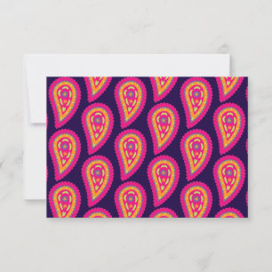 Tarjeta De Agradecimiento Motivo Floral Boho