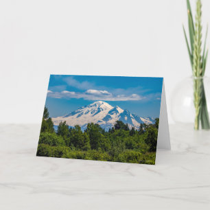 Tarjeta de agradecimiento Mt Baker Pacific Northwe