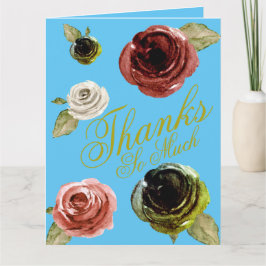 Tarjeta De Agradecimiento Muchas gracias