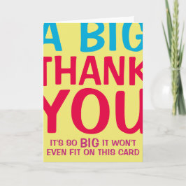 Tarjeta De Agradecimiento Muchas gracias