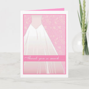 Tarjeta De Agradecimiento muchas gracias ....