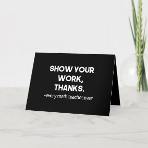 Tarjeta De Agradecimiento Muestra Tu Trabajo Gracias a Todos los Profesores 