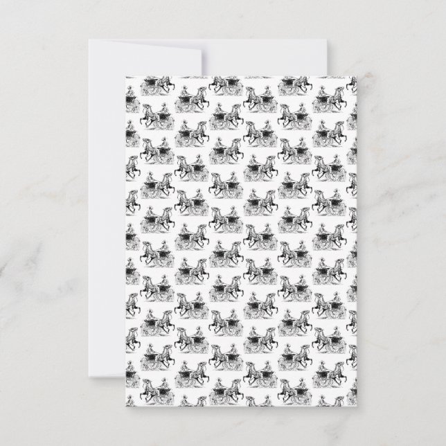 Tarjeta De Agradecimiento Mujer clásica con PERSONALIZADO de transporte de c (Anverso)