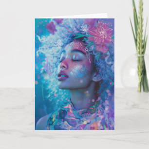 Tarjeta De Agradecimiento *~* Mujer mágica SC4 Esoteric BLANK