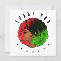 Mujer niña negra panafricana orgullo afro verde ro