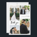 Tarjeta de agradecimiento multifoto<br><div class="desc">Este diseño atemporal y romántico presenta un guión moderno combinado con texto en negrita. Por favor,  contáctame si necesitas ayuda con este diseño.</div>
