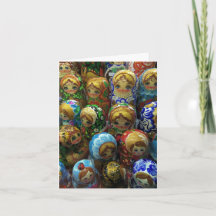 Muñecas Matrioskas de Recuerdo Gracias
