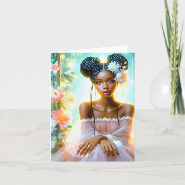 Tarjeta De Agradecimiento Murmure d'Élégance, carte pour tous (Anverso)