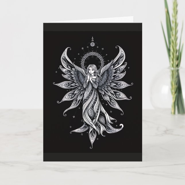 Tarjeta De Agradecimiento My Angel Valentine's card (Anverso)