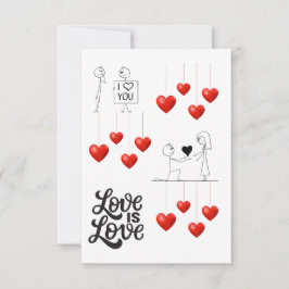 Tarjeta De Agradecimiento my other half love card