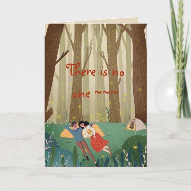 TARJETA DE AGRADECIMIENTO NADIE ANIVERSARIO/TARJETA DE AMOR (Anverso)
