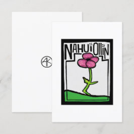 TARJETA DE AGRADECIMIENTO NAHUI OLLIN