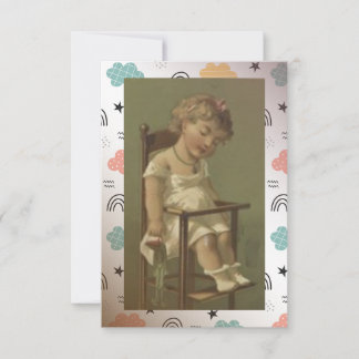 Tarjeta De Agradecimiento Nappy Time