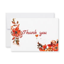 Naranja acuarela Floral