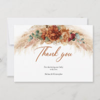 Naranja pampas quemado tropical flor de borgoña