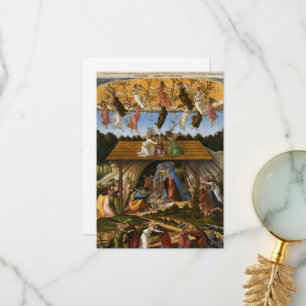 Tarjeta De Agradecimiento Natividad mística, 1500 por Sandro Botticelli