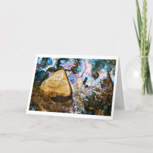 Tarjeta De Agradecimiento naturaleza abstracta todavía agua