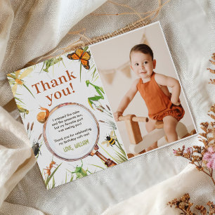 Tarjeta De Agradecimiento Naturaleza Insectos Bugs Fotos de la fiesta de cum