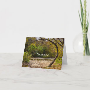 Tarjeta de agradecimiento Natures Circle