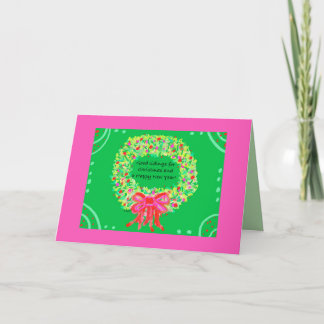 Tarjeta De Agradecimiento Navidad
