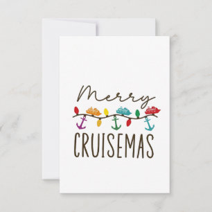 Tarjeta De Agradecimiento Navidades de crucero con  de crucero de casamenter