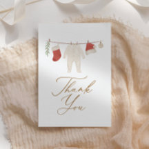 Navidades de invierno Ropa de bebé Baby Shower