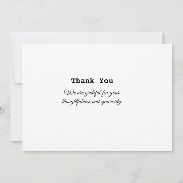 Tarjeta De Agradecimiento Navidades de perros lindos gracias Holiday Postcar (Reverso)