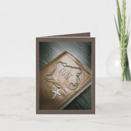 Tarjeta De Agradecimiento Navidades espirituales