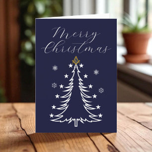 Tarjeta De Agradecimiento Navidades Freemason Masonic Mason Freemason