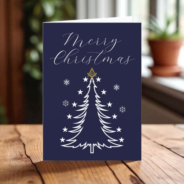 Tarjeta De Agradecimiento Navidades Freemason Masonic Mason Freemason (Subido por el creador)
