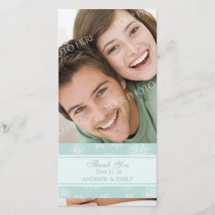 Tarjeta De Agradecimiento Navidades Gracias Cartas Fotográficas Bodas