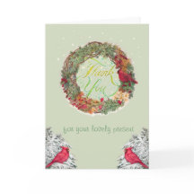 Navidades ilustrados Gracias al saludo