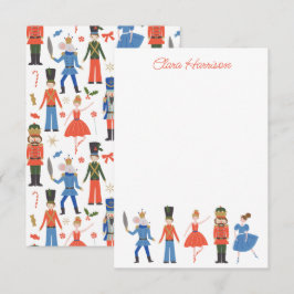 Tarjeta De Agradecimiento Navidades personalizados de cazadores de nueces