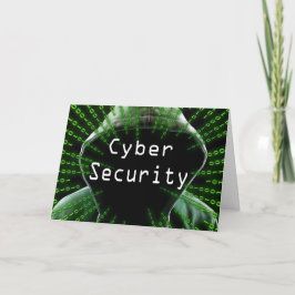 Tarjeta De Agradecimiento Negocios de ciberseguridad