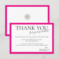 NEGOCIOS GRACIAS moda moderna negrita fuschia rosa
