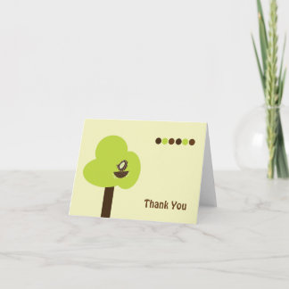Tarjeta De Agradecimiento Nest Note Card Gracias