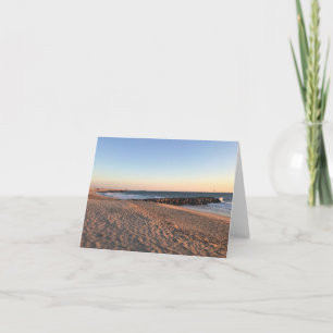 Tarjeta De Agradecimiento Newport Beach en Sunset, California