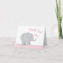 Niña elefante moderna ducha rosa y gris