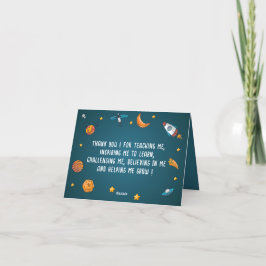 Tarjeta De Agradecimiento Niños divertidos