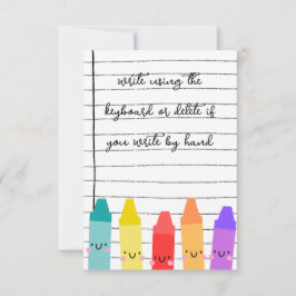 Tarjeta De Agradecimiento Niños Lindos