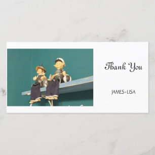 Tarjeta De Agradecimiento niños marineros