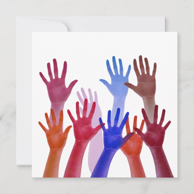 Tarjeta De Agradecimiento No 01, Movimiento y unidad (Anverso)