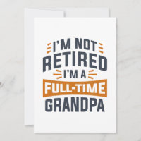 No estoy jubilado, soy un abuelo a tiempo completo