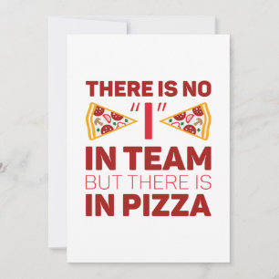 Tarjeta De Agradecimiento No Hay Yo En Equipo Pero Hay En Pizza