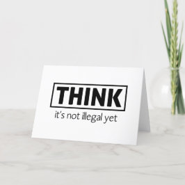 Tarjeta De Agradecimiento No ilegal